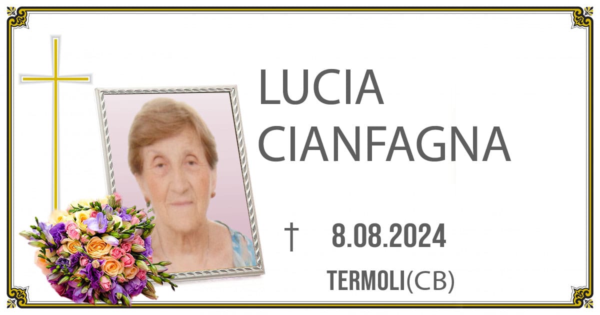 LUCIA CIANFAGNA 08/08/2024 