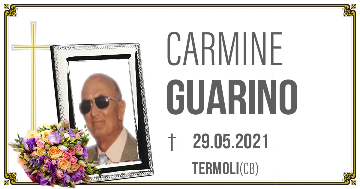 CARMINE GUARINO 29.05.2021
