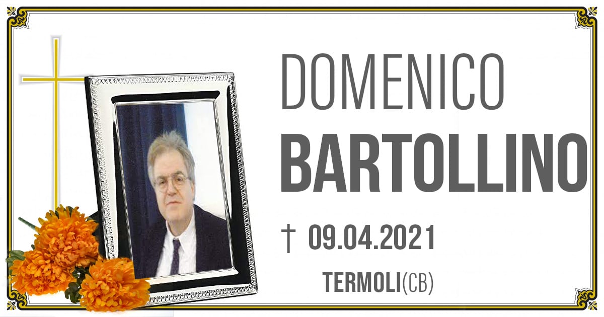 DOMENICO BARTOLLINO 09.04.2021