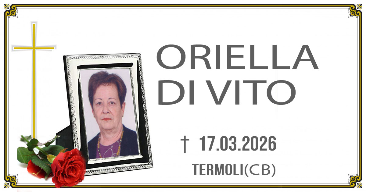ORIELLA DI VITO 17/03/2026