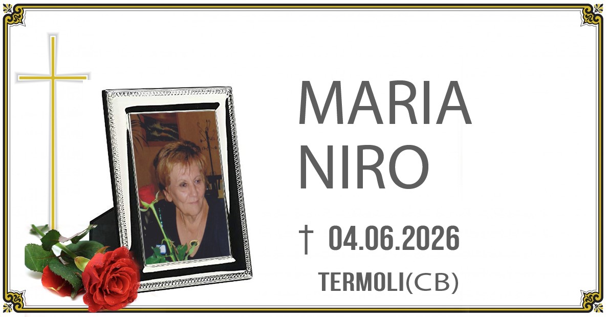 MARIA NIRO 04/06/2026