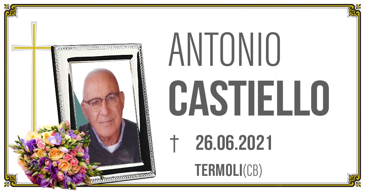 ANTONIO CASTIELLO 26.06.2021 