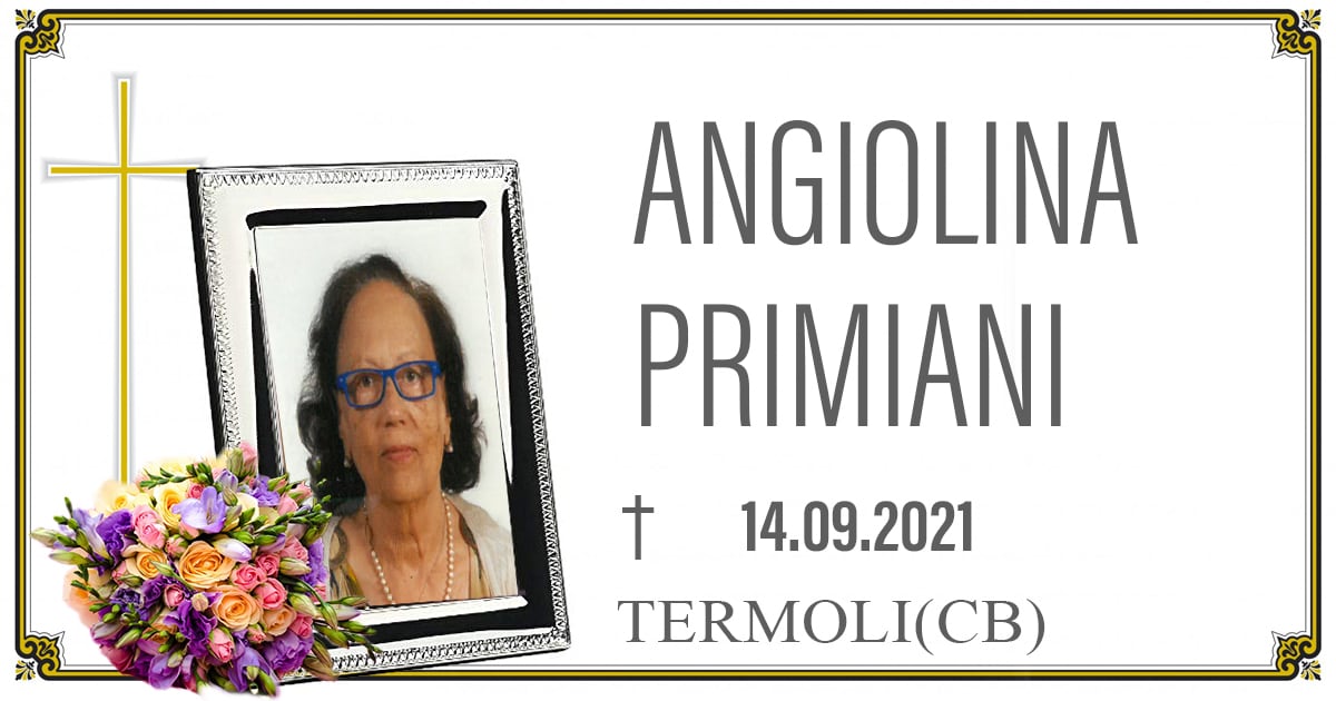 ANGIOLINA PRIMIANI 14-09-2021