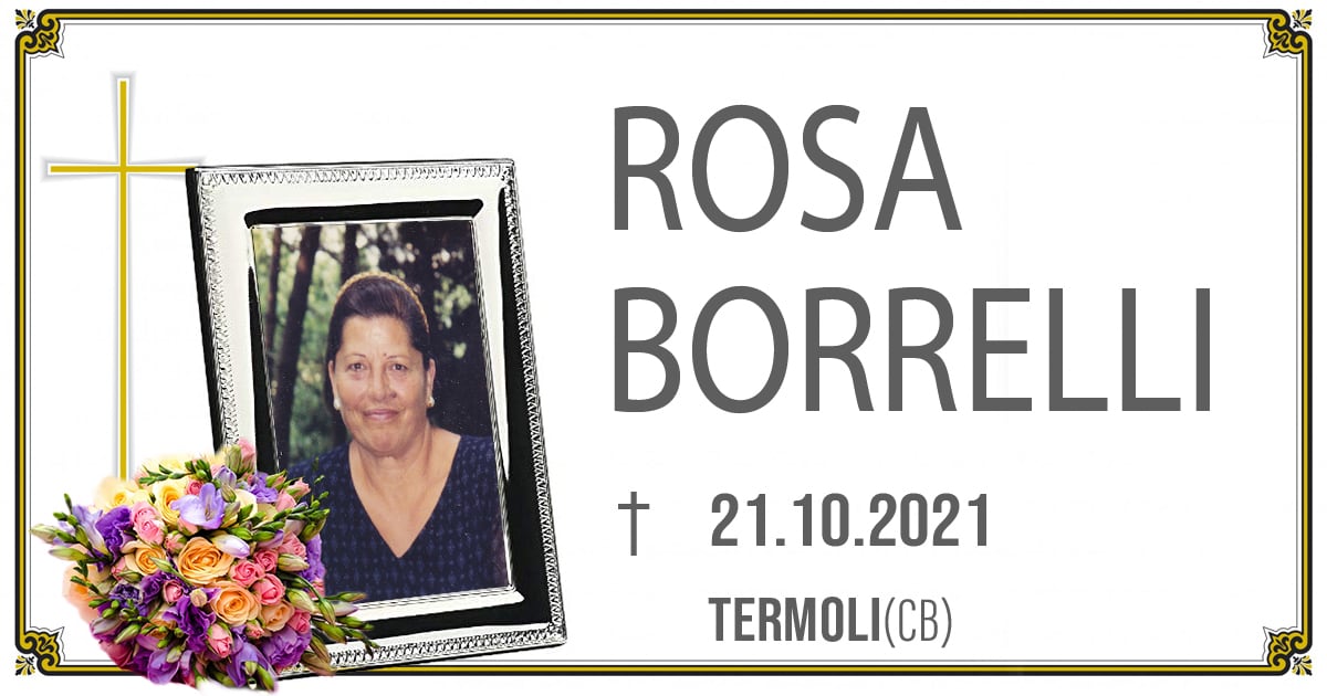 ROSA BORRELLI 21-10-2021 