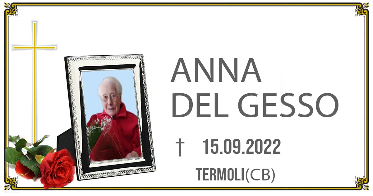 ANNA DEL GESSO 15/09/2022
