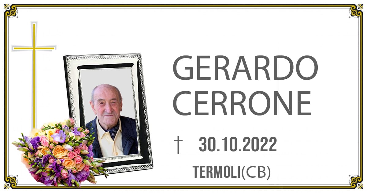 GERARDO CERRONE 30/10/2022