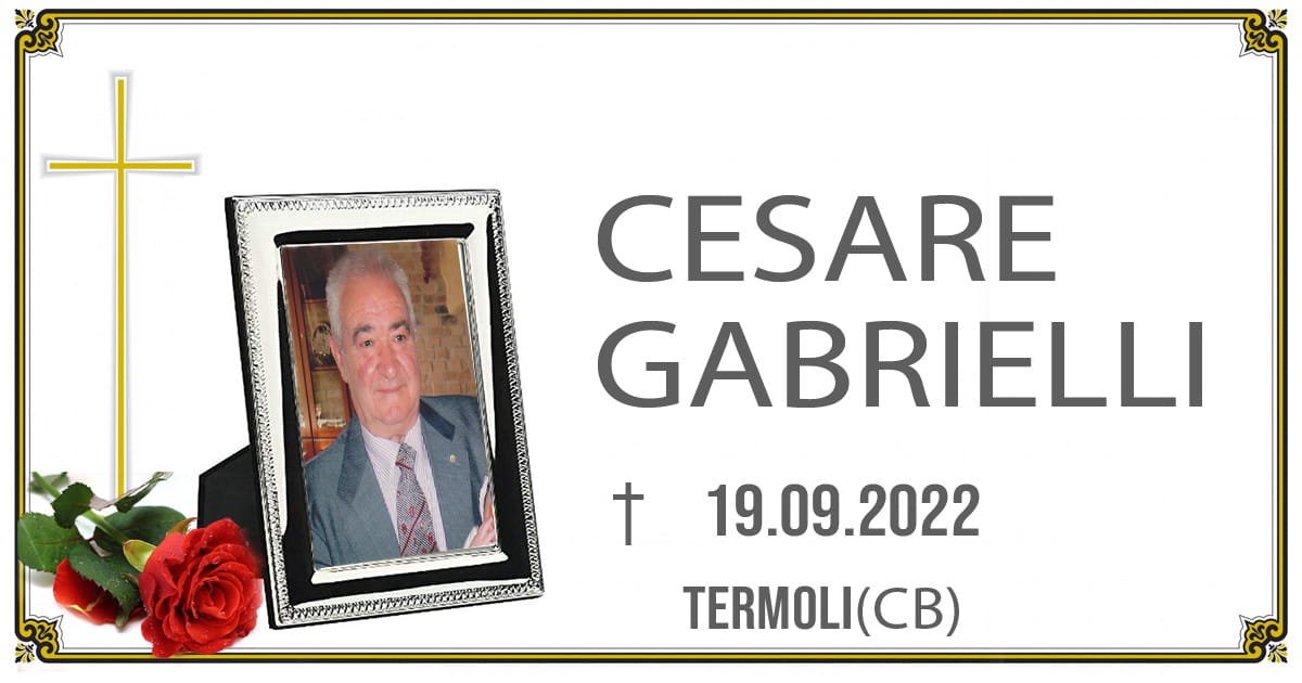 CESARE GABRIELLI 19/09/2022