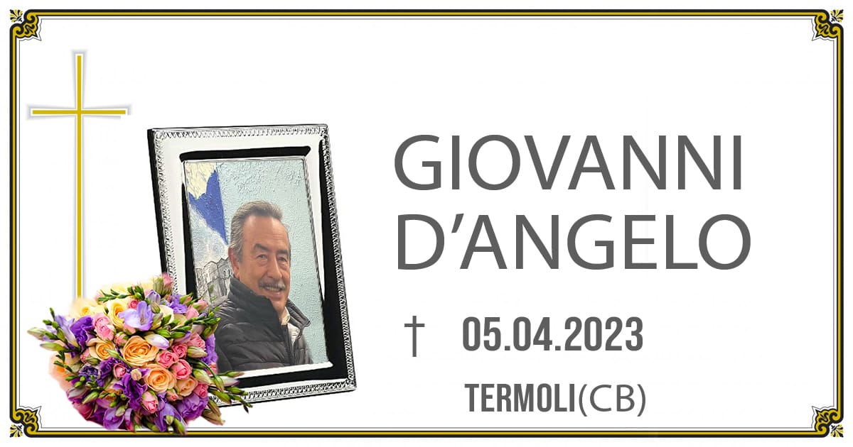 GIOVANNI D'ANGELO 05/04/2023