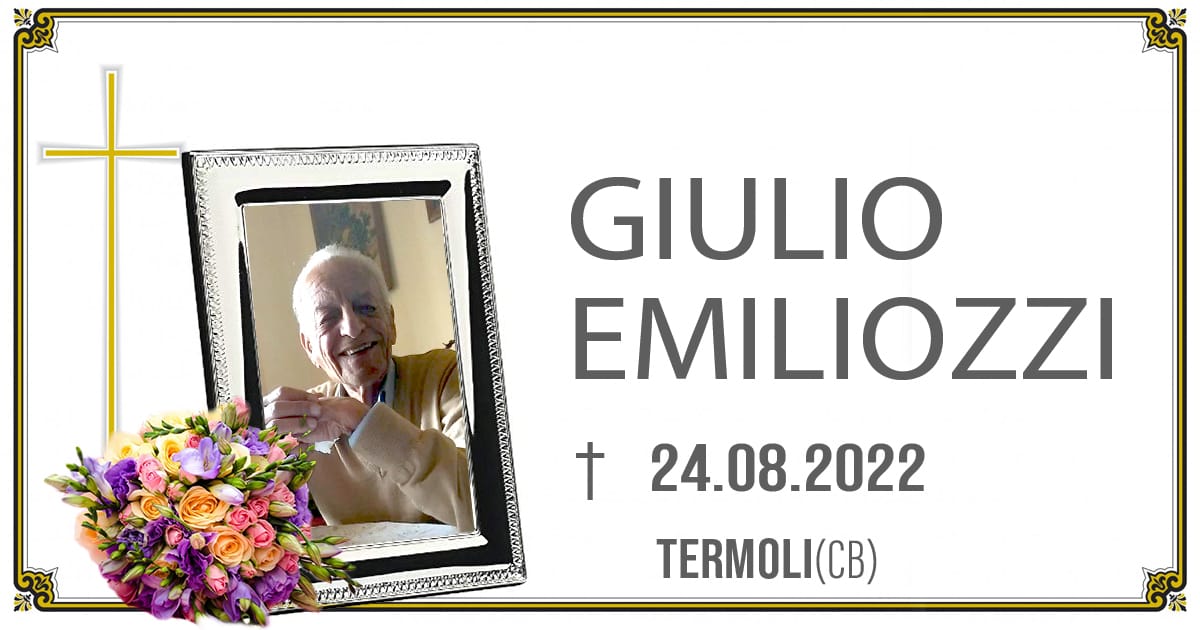 GIULIO EMILIOZZI 24/08/2022