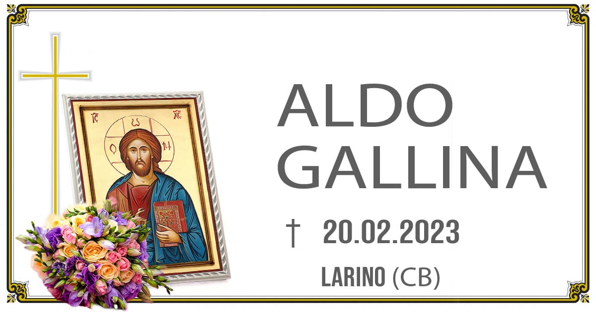 ALDO GALLINA  20/02/2023