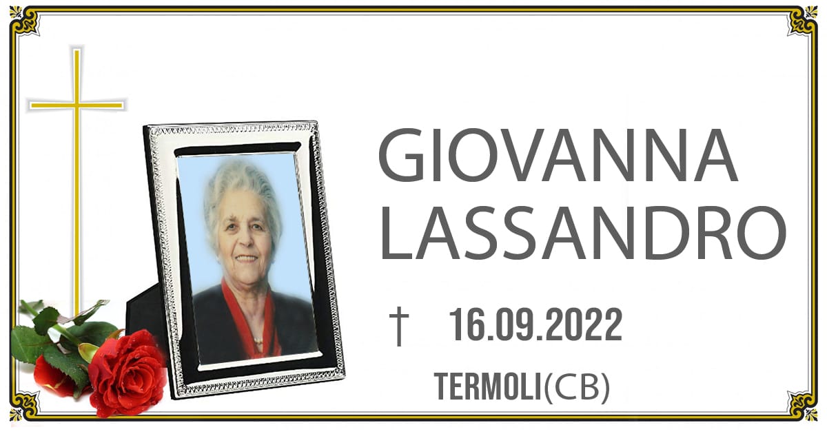 GIOVANNA LASSANDRO 16/09/2022