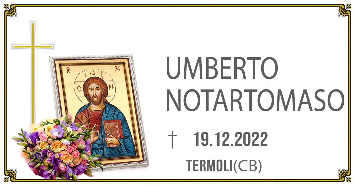 UMBERTO NOTARTOMASO  19/12/2022