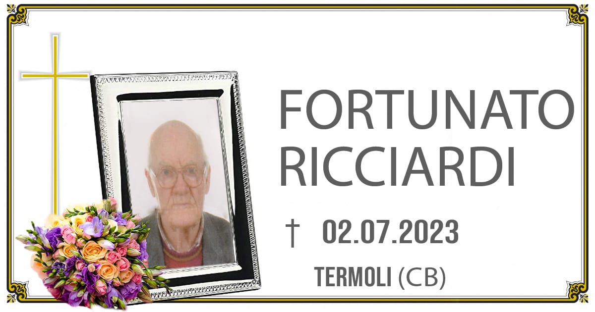 FORTUNATO RICCIARDI 02/07/2023
