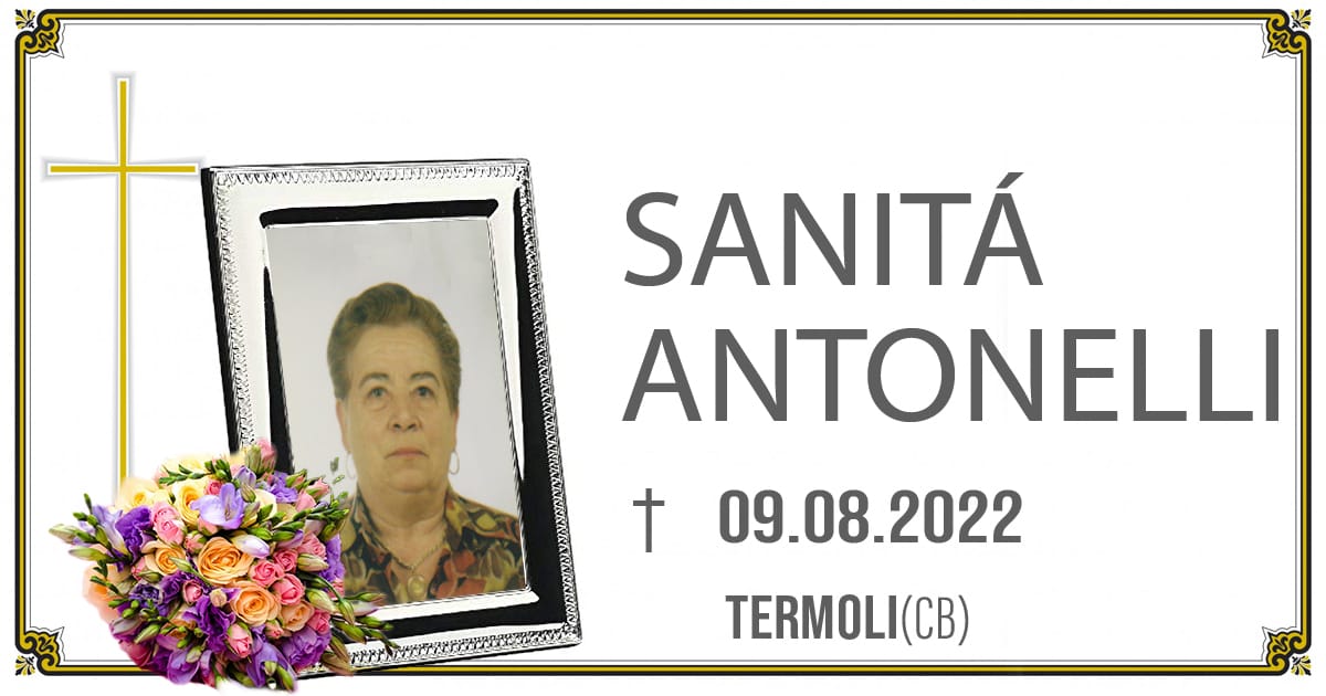 SANITÁ ANTONELLI  09/08/2022 