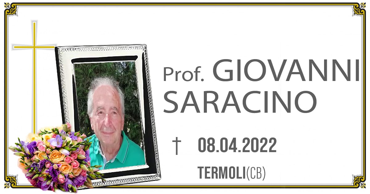 GIOVANNI SARACINO 08/04/2022                  