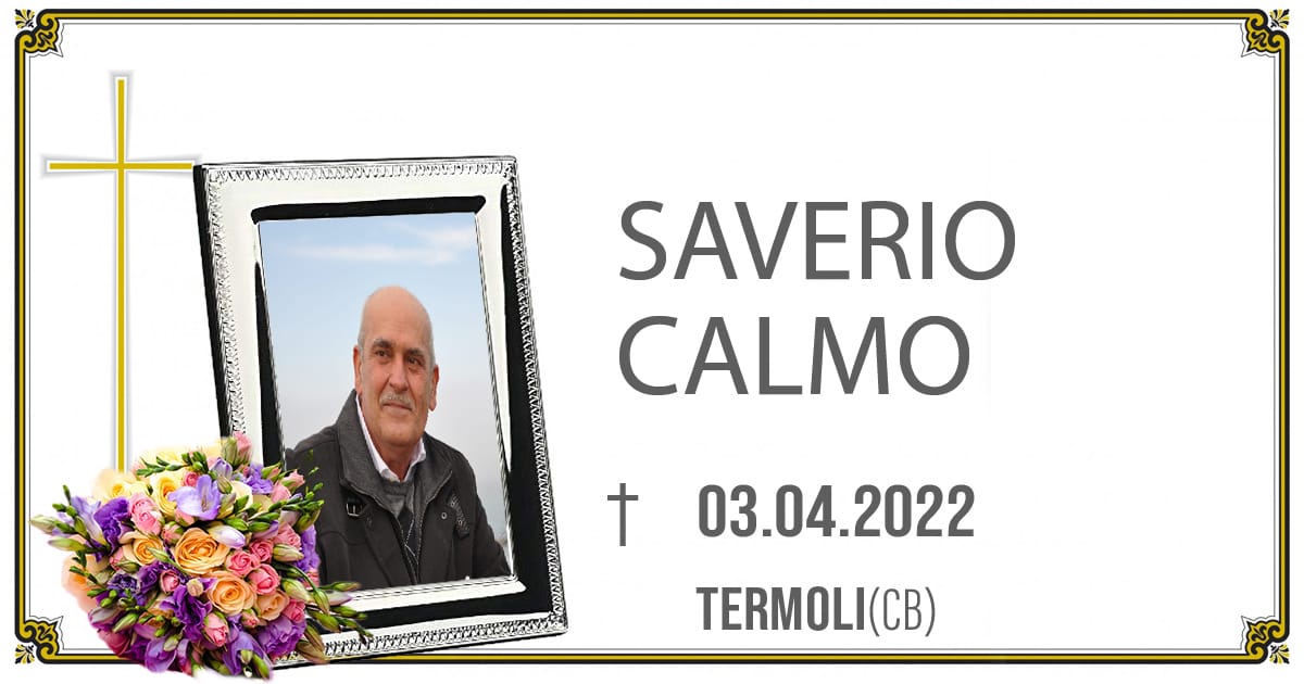 SAVERIO CALMO 03/04/2022              