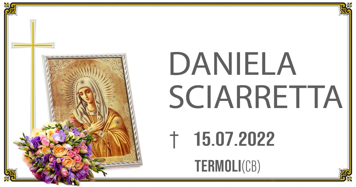 DANIELA SCIARRETTA 15/07/2022
