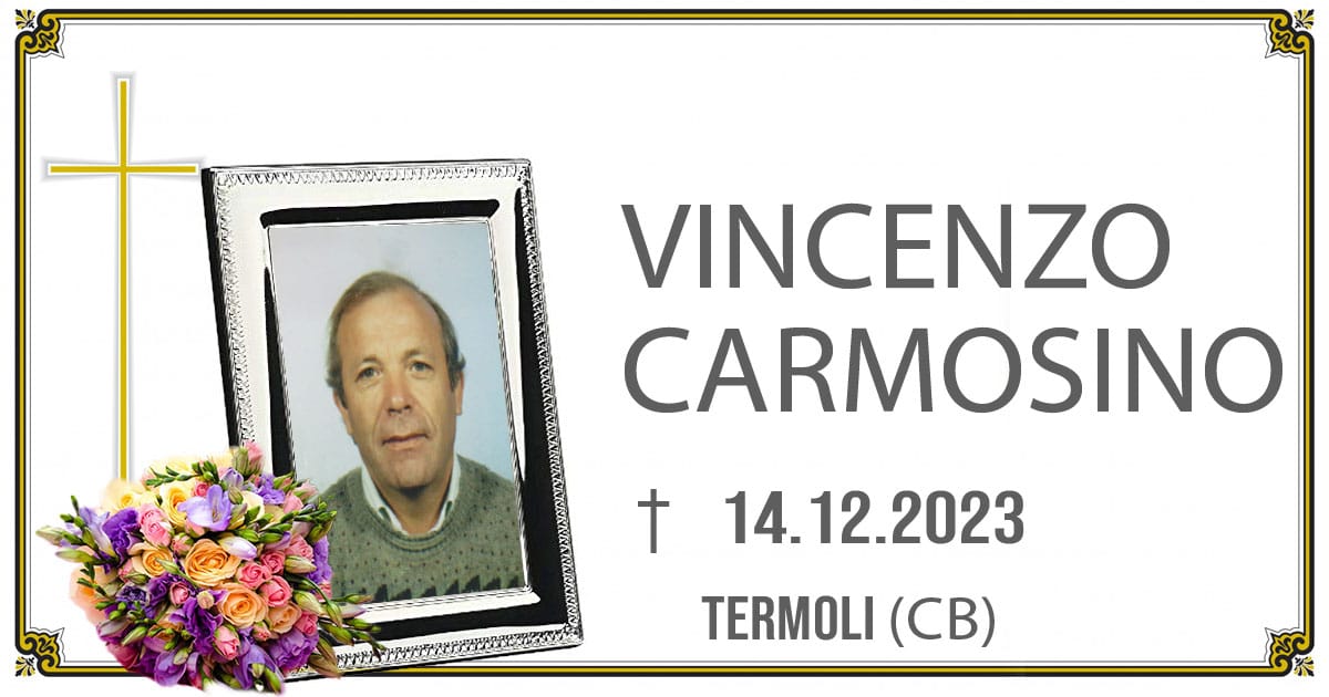 VINCENZO CARMOSINO 14/12/2023