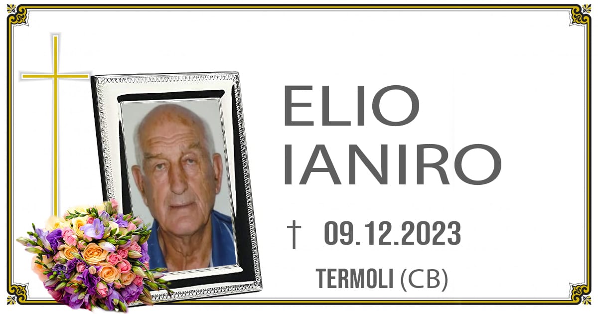 ELIO IANIRO 09/12/2023