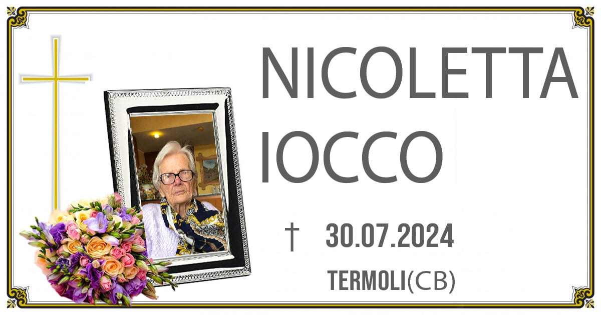 NICOLETTA IOCCO 30/07/2024 