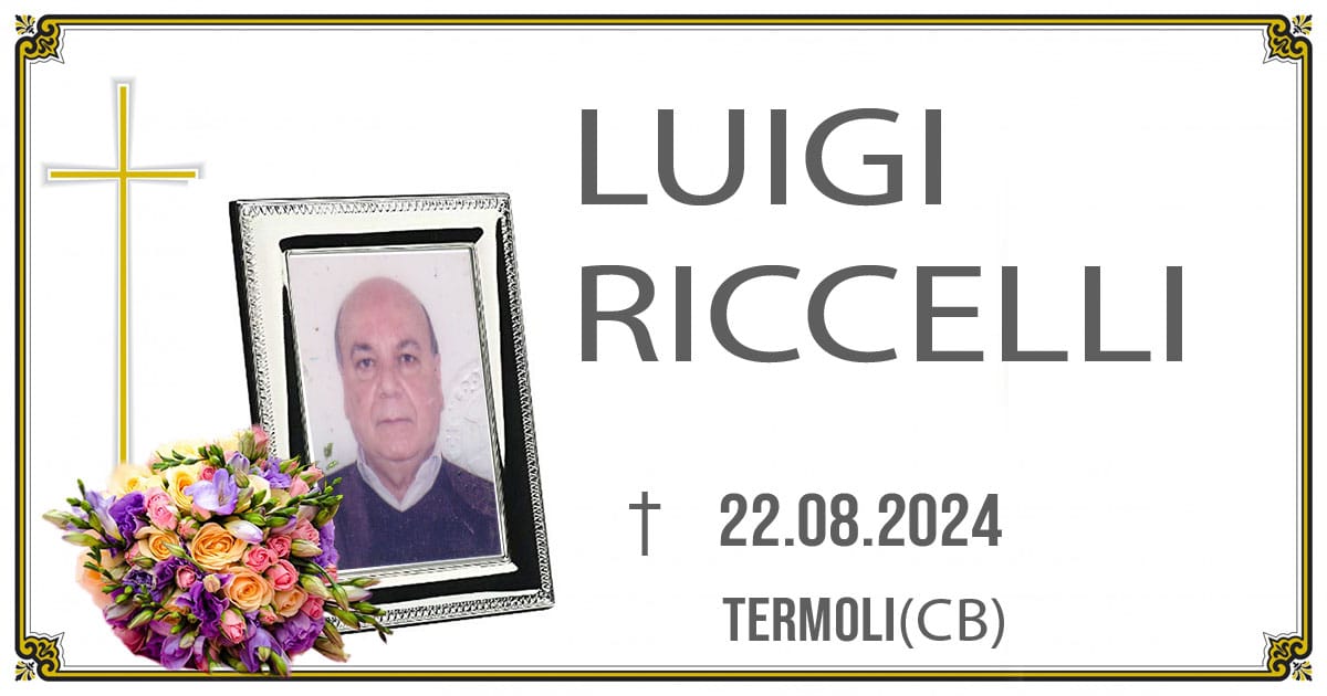 LUIGI RICCELLI 22/08/2024 