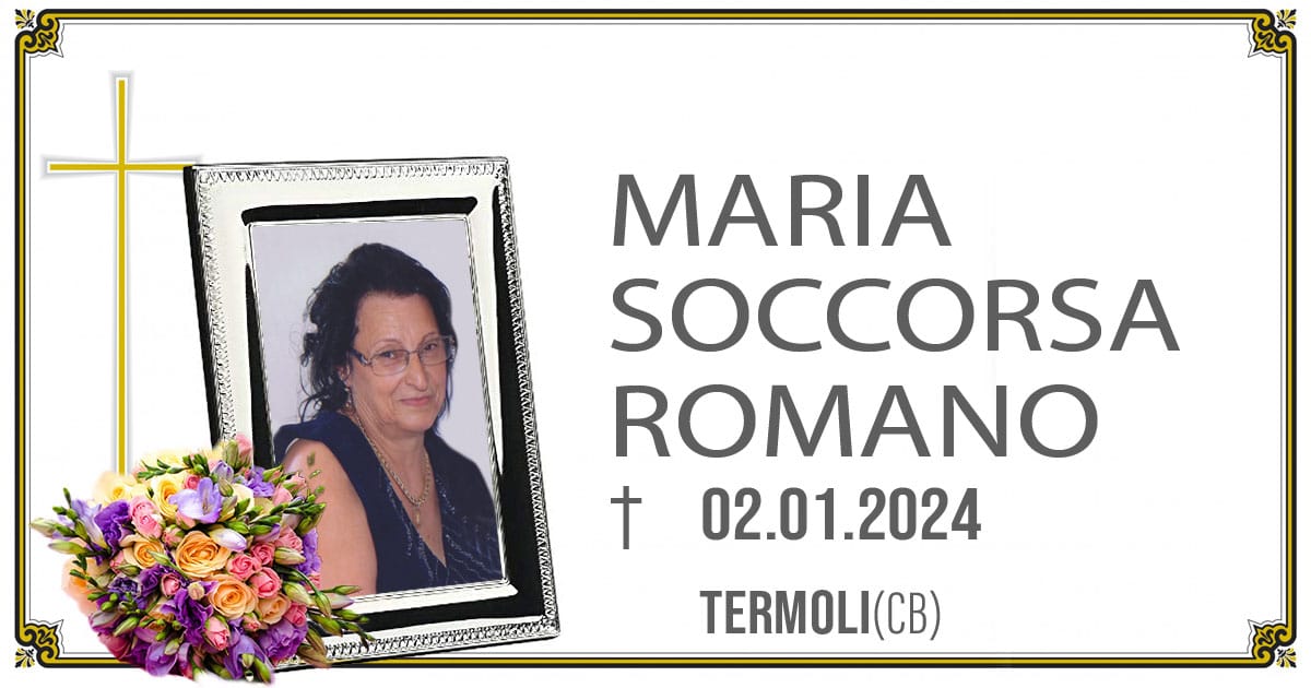 MARIA SOCCORSA ROMANO 02/01/2024