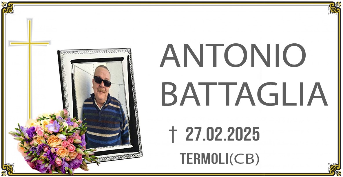 ANTONIO BATTAGLIA 27/02/2025