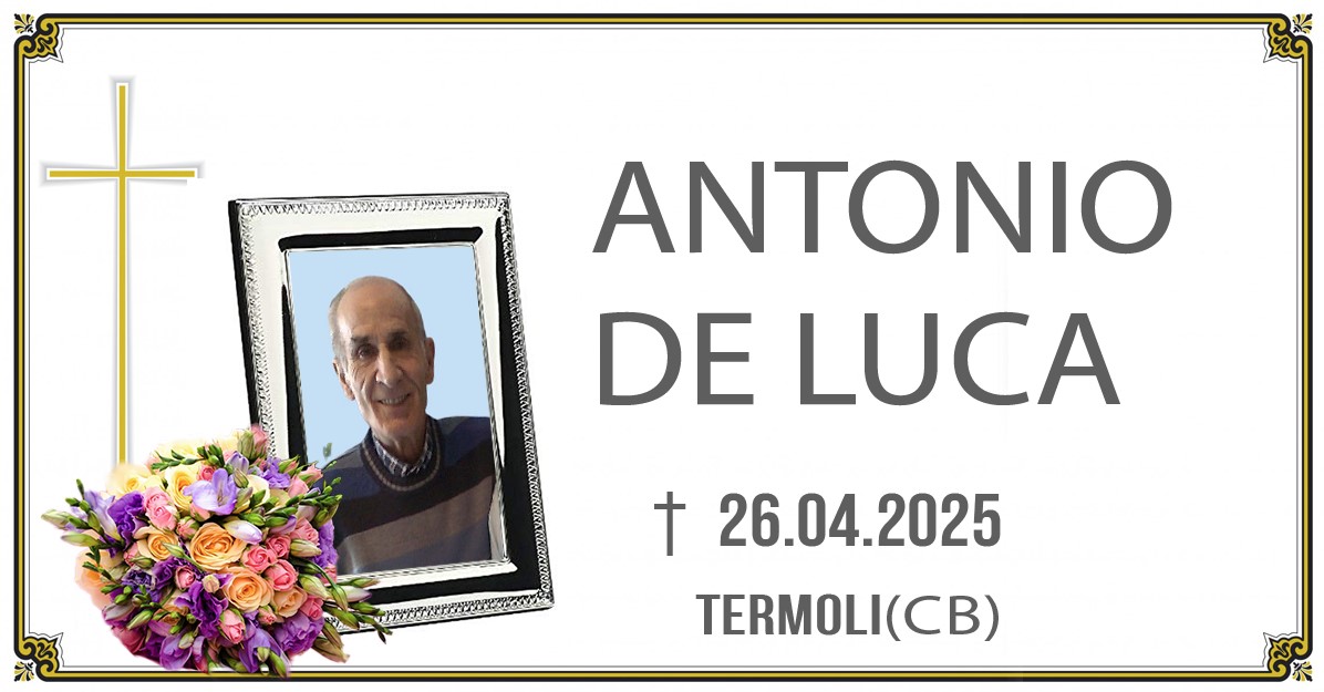 ANTONIO DE LUCA 26/04/2025