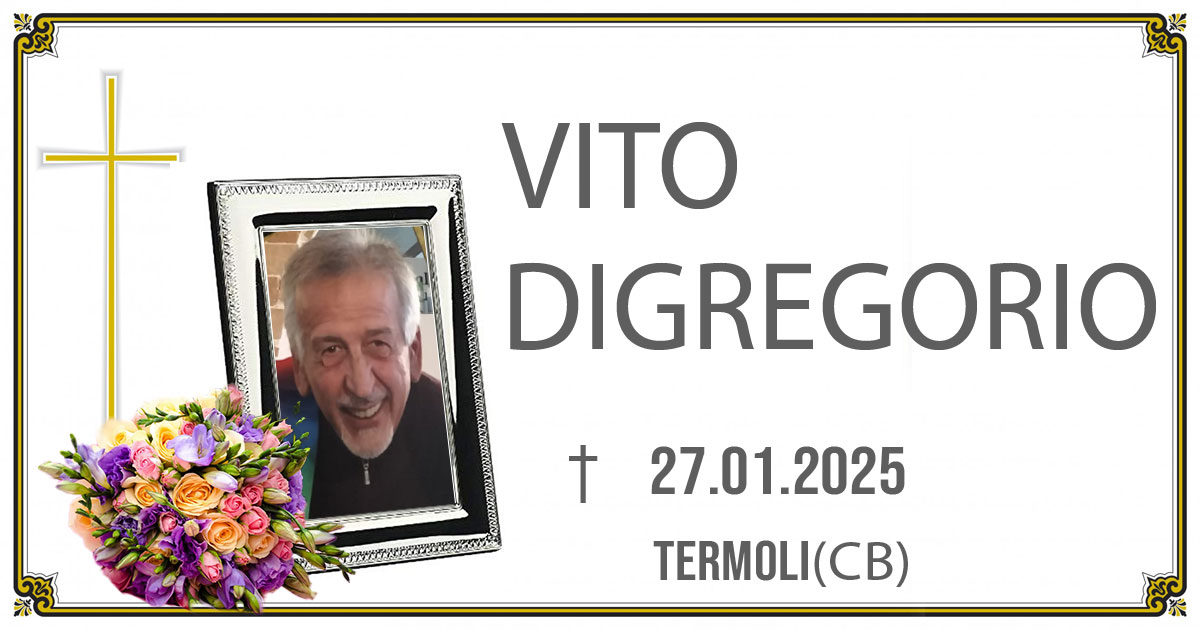VITO DIGREGORIO 27/01/2025