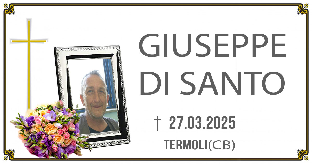 GIUSEPPE DI SANTO 27/03/2025