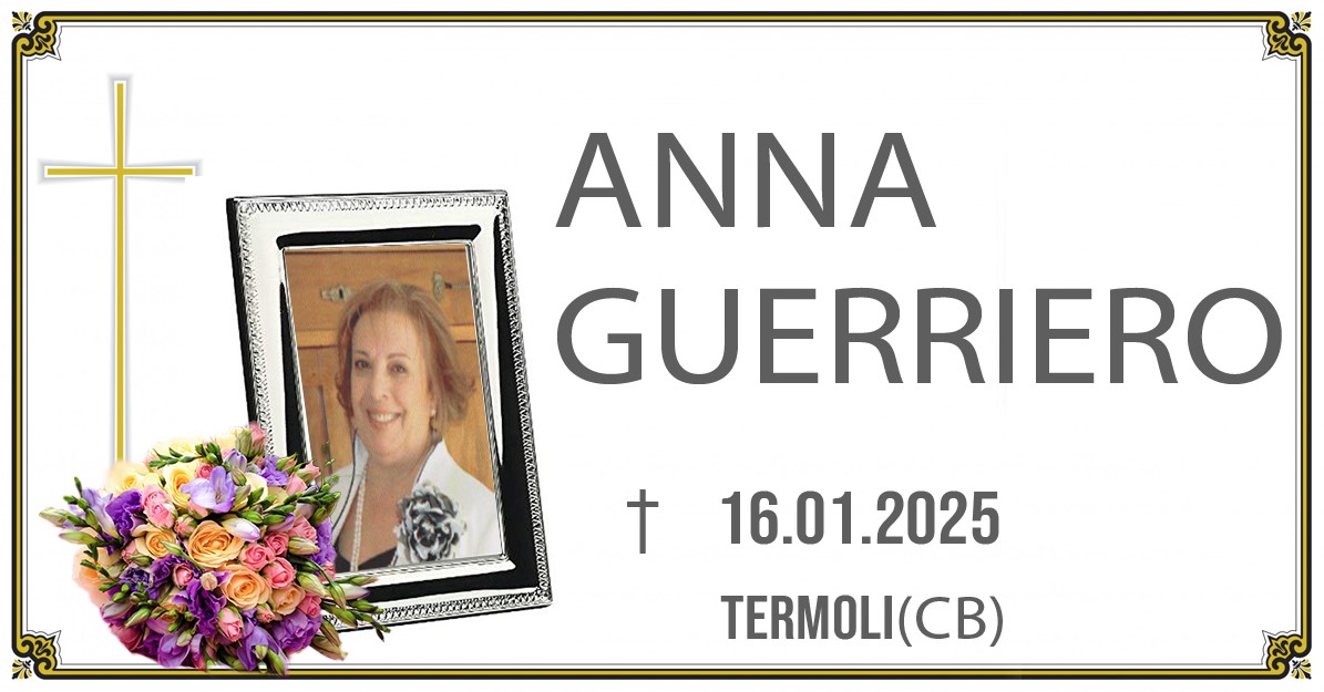 ANNA GUERRIERO 16/01/2025