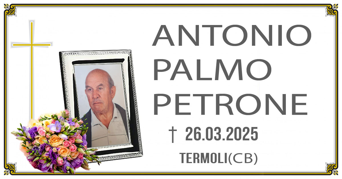 ANTONIO PALMO PETRONE 26/03/2025
