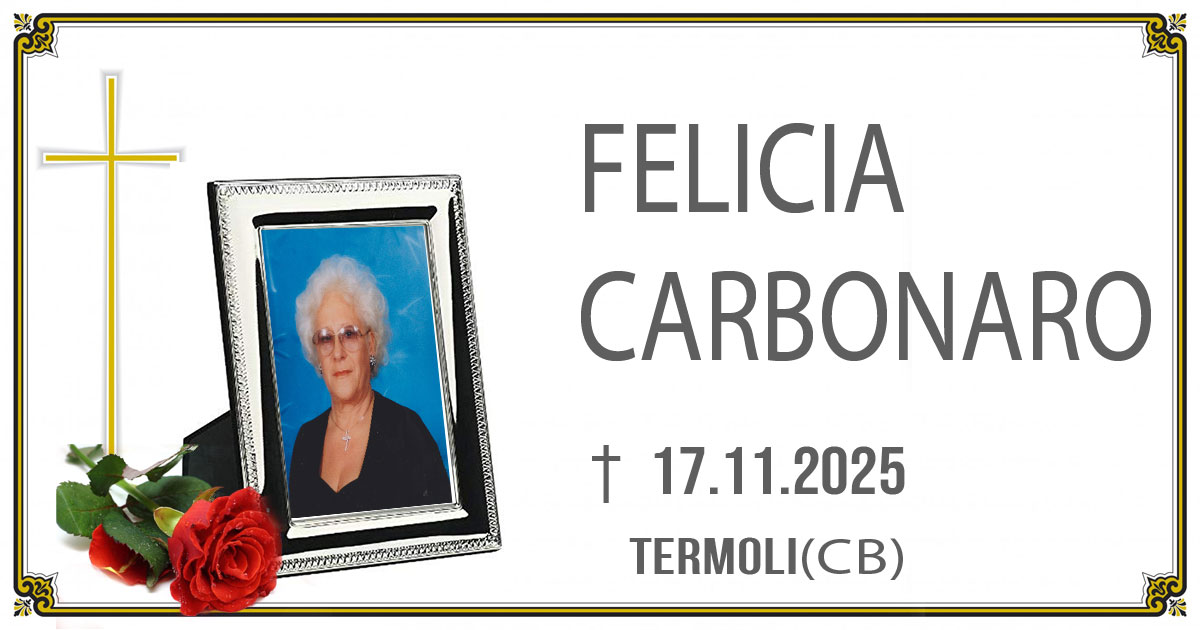 FELICIA CARBONARO 17/11/2025