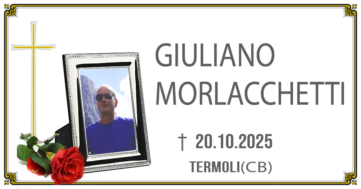 GIULIANO MORLACCHETTI 20/10/2025